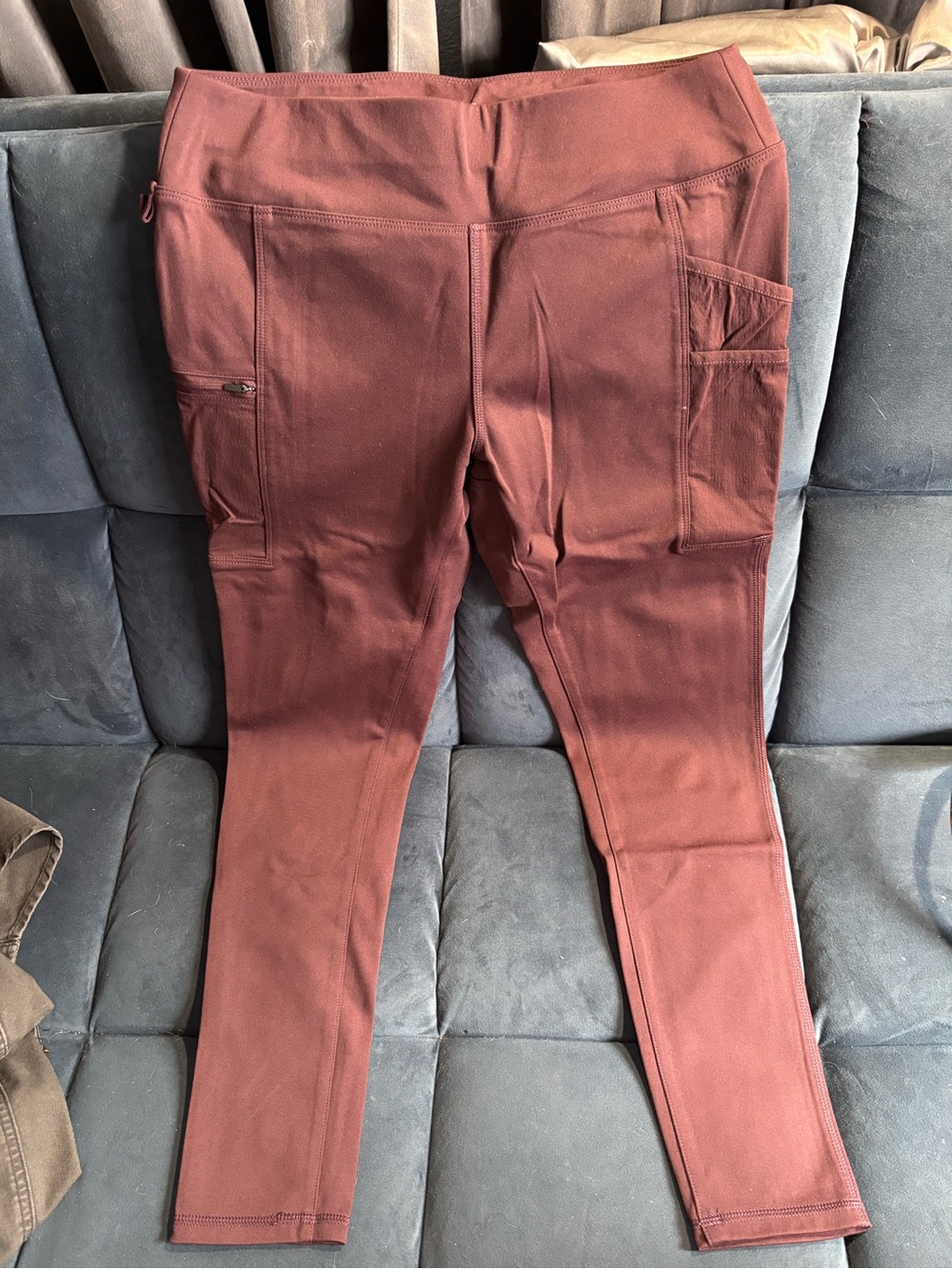 Carhartt Fitted Leggings in Deep Maroon